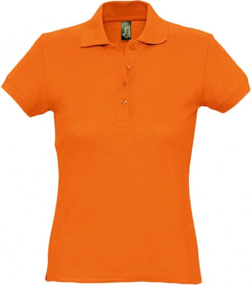 Рубашка поло женская Passion 170 оранжевая, размер M