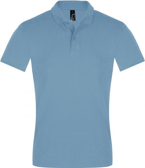 Рубашка поло мужская Perfect Men 180 голубая, размер 3XL
