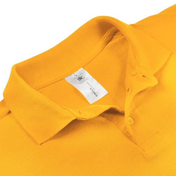 Рубашка поло Safran желтая, размер M