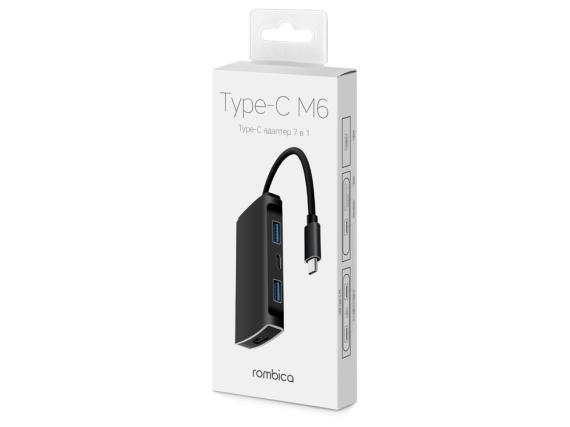 Хаб USB Type-C M6
