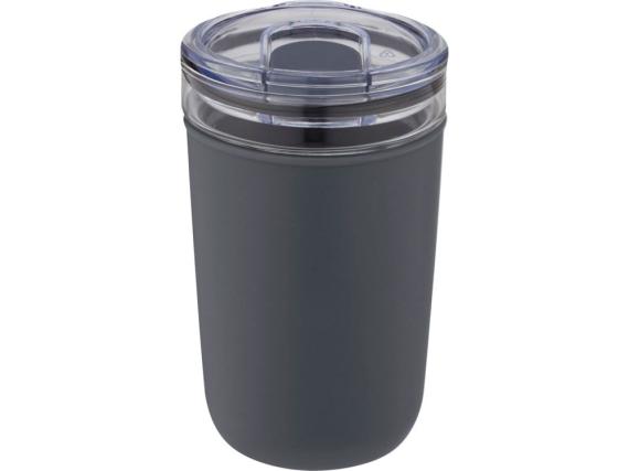 Стеклянная кружка «Bello» с внешней стенкой из переработанного пластика