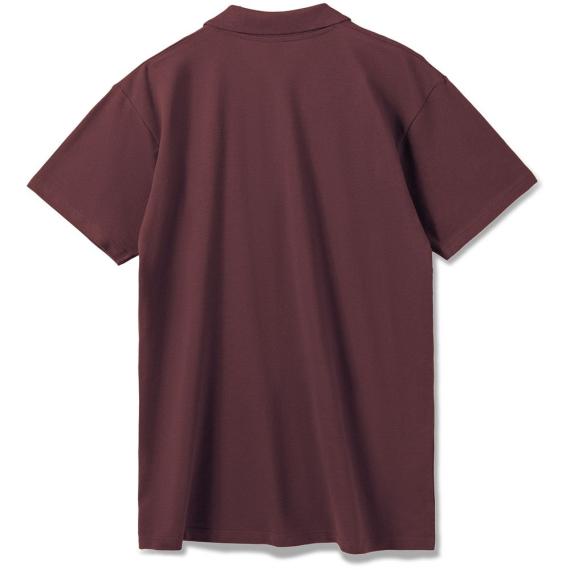 Рубашка поло мужская Summer 170 бордовая, размер M