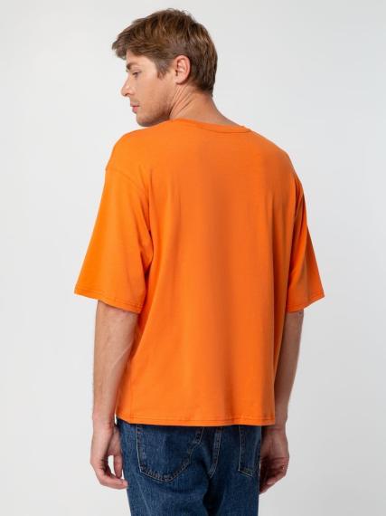 Футболка унисекс оверсайз Street Vibes, оранжевая, размер XL/XXL