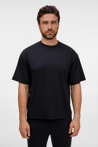 Футболка из бифлекса Morfiss, черная, размер M/L