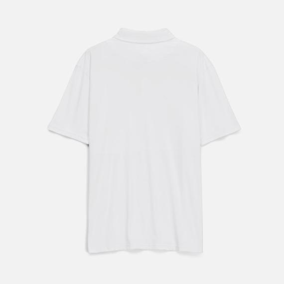 Рубашка поло унисекс Senti, белая, размер M