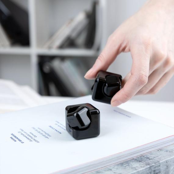 Кубик-спиннер Cubicure, черный