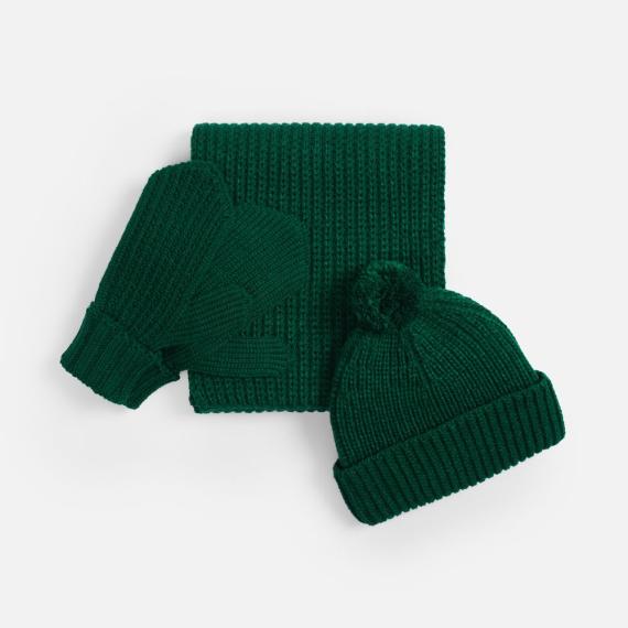 Варежки Nordkyn, темно-зеленые, размер L/XL