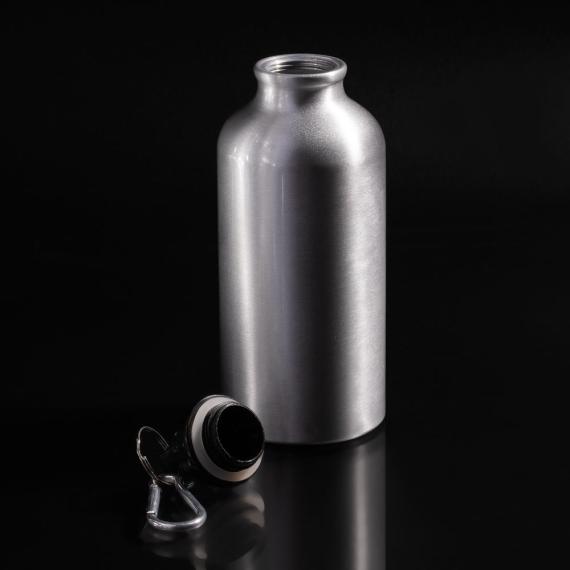 Бутылка для воды Funrun 400, серебристая