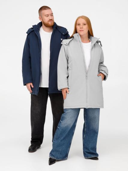 Куртка-парка унисекс Sfera, темно-синяя, размер XXL