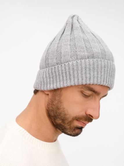 Шапка Bellish, светло-серый меланж