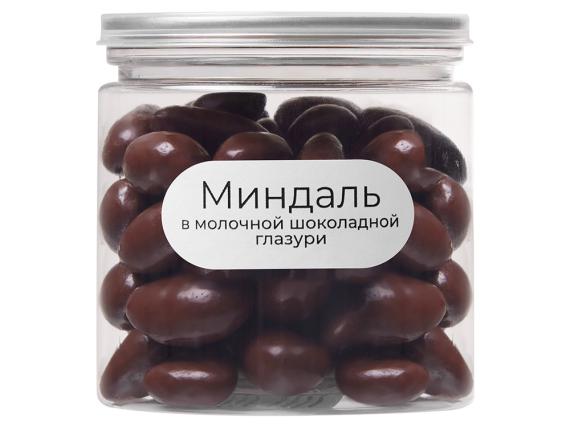 Миндаль в молочной шоколадной глазури «Glazura», 140 гр