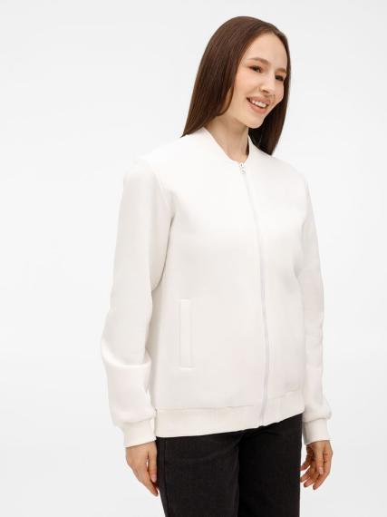 Бомбер унисекс Estado, молочно-белый, размер S