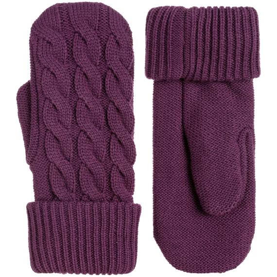 Варежки Heat Trick, баклажановые, размер L/XL