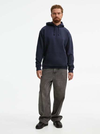 Худи унисекс Condor, темно-синее, размер 3XL