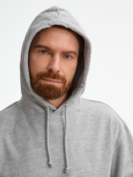 Худи унисекс Condor, серый меланж, размер 4XL