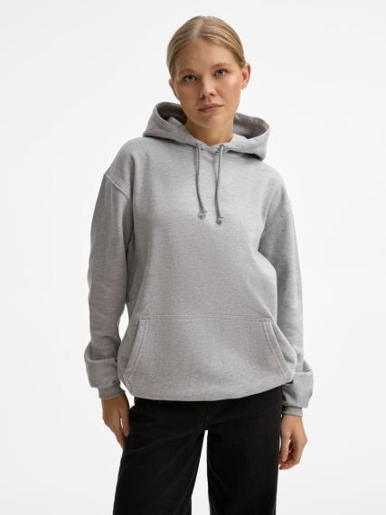 Худи унисекс Condor, серый меланж, размер 4XL