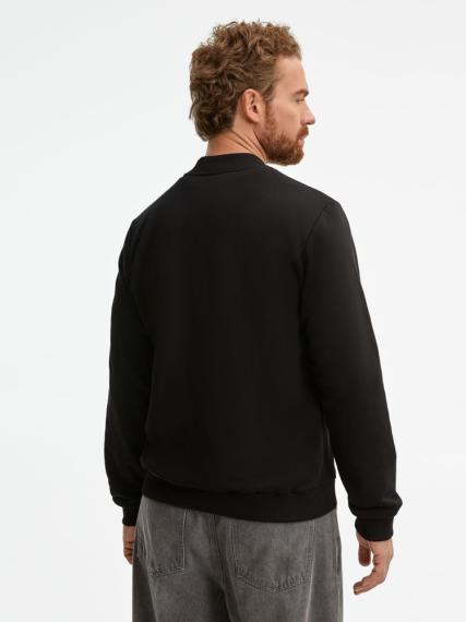 Бомбер унисекс Nuppu, черный, размер M