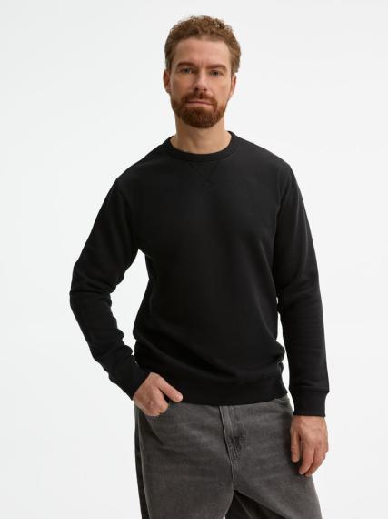 Толстовка унисекс Sully черная, размер XXL