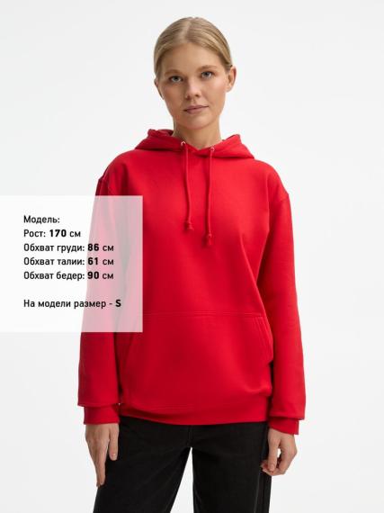 Худи унисекс Condor, красное, размер S