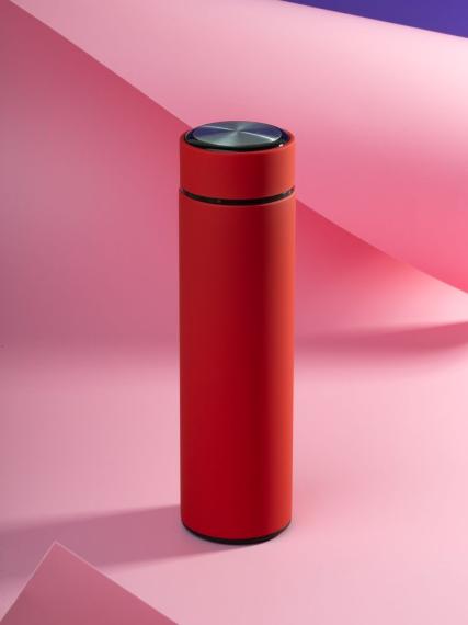 Термос с ситечком Percola, красный