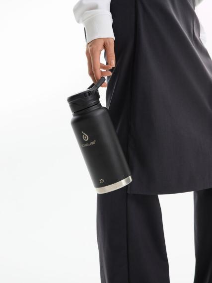 Термобутылка XL 2.0, черная