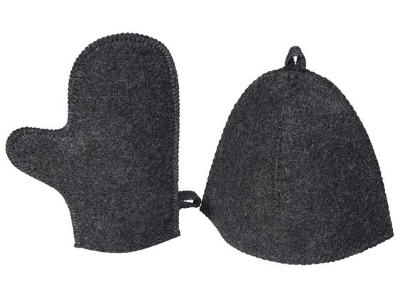 Банный набор из шапки и рукавицы «Renew»