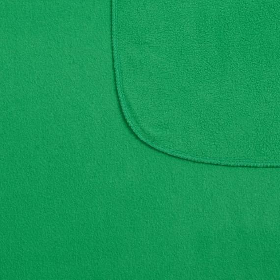 Флисовый плед Warm&Peace XL, зеленый