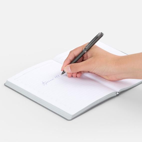 Ручка шариковая Delgado, серая