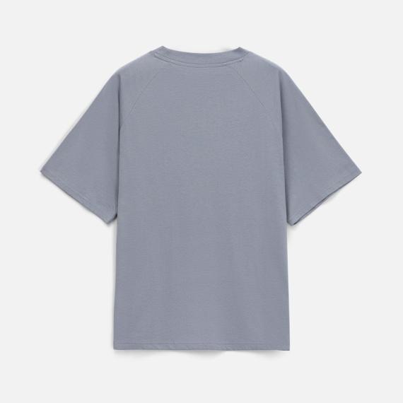 Футболка унисекс T2, серая, размер XL/XXL