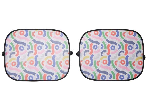 Комплект из 2-х автомобильных солнцезащитных экранов с возможностью полноцветной печати