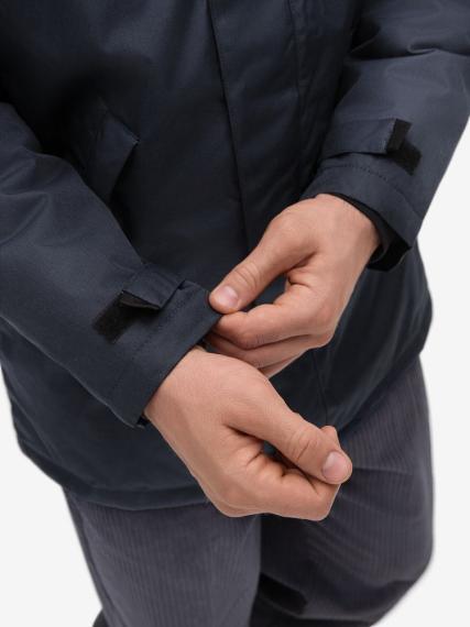 Куртка на стеганой подкладке Robyn темно-синяя, размер 4XL