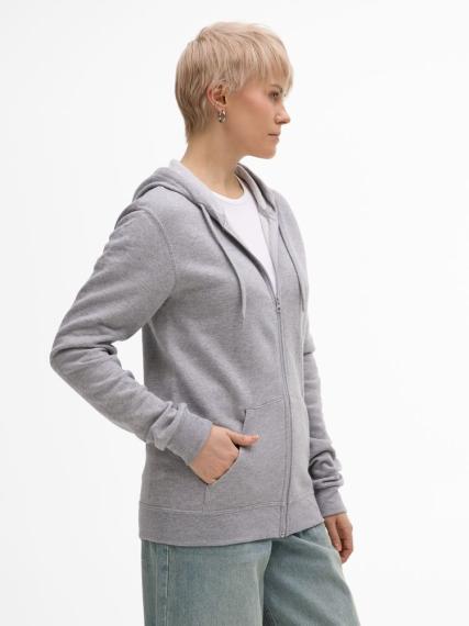 Толстовка унисекс Stone серый меланж, размер 3XL