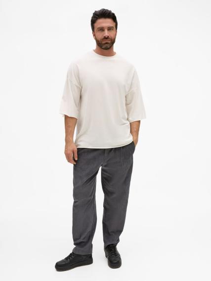 Футболка унисекс T1, молочно-белая, размер M/L