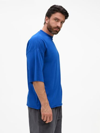 Футболка унисекс T1, синяя, размер M/L