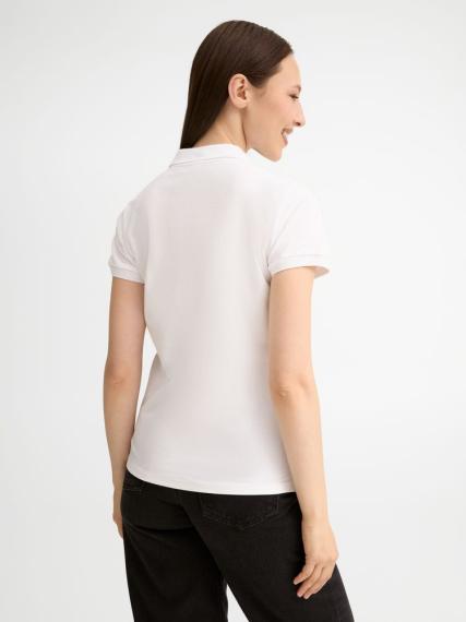 Рубашка поло женская People 210 белая, размер XXL
