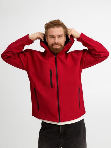 Куртка мужская с капюшоном Replay Men красная, размер XL