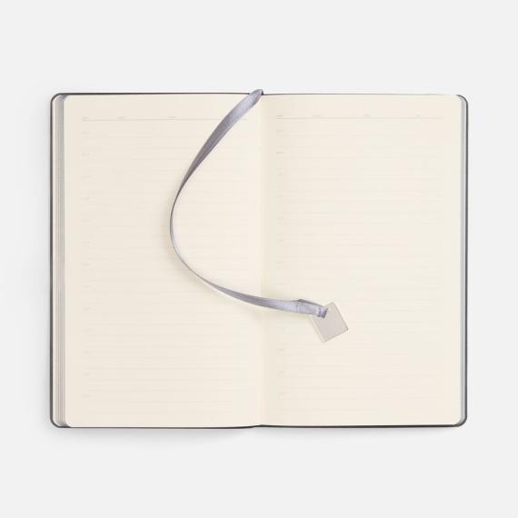 Ежедневник Shall Light, недатированный, серый