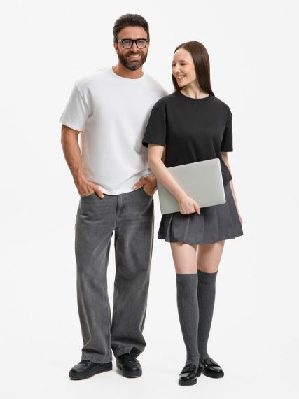 Футболка унисекс Durington, белая, размер XS/S