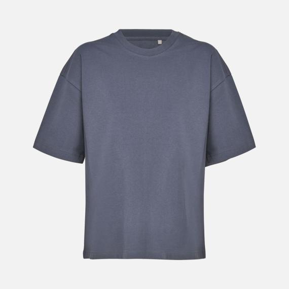 Футболка оверсайз женская Boxy Women, темно-серая (графит), размер XS