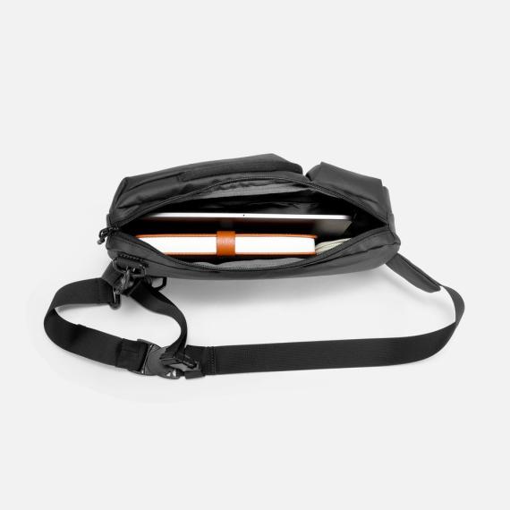 Рюкзак на одно плечо Jekko, черный