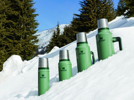 Термос Stanley Classic 750, темно-зеленый