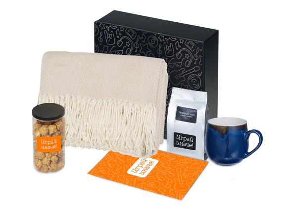 Подарочный набор «Re:y. Haven»  с пледом, кружкой и чаем