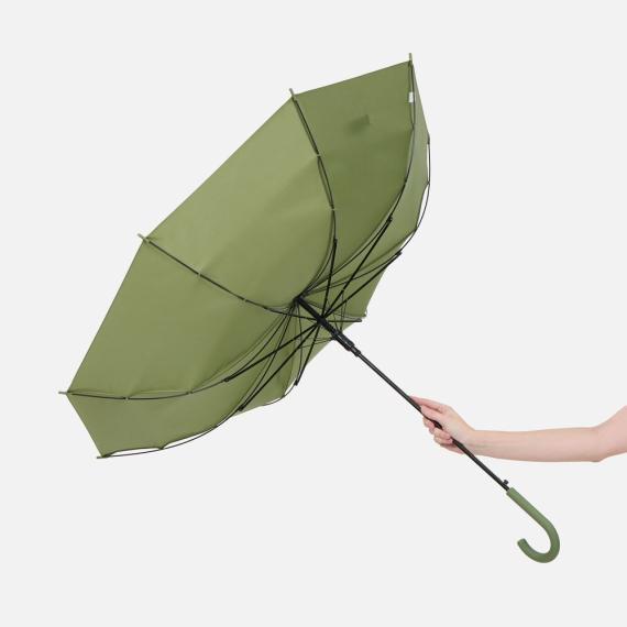 Зонт-трость Jolly Brolly, зеленый (хаки)