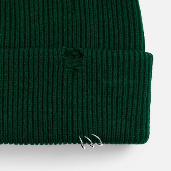 Шапка Ribelle, темно-зеленая (хвойная)