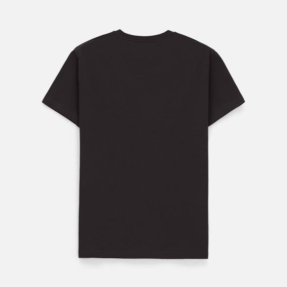 Футболка унисекс T-Bolka 200, черная, размер S