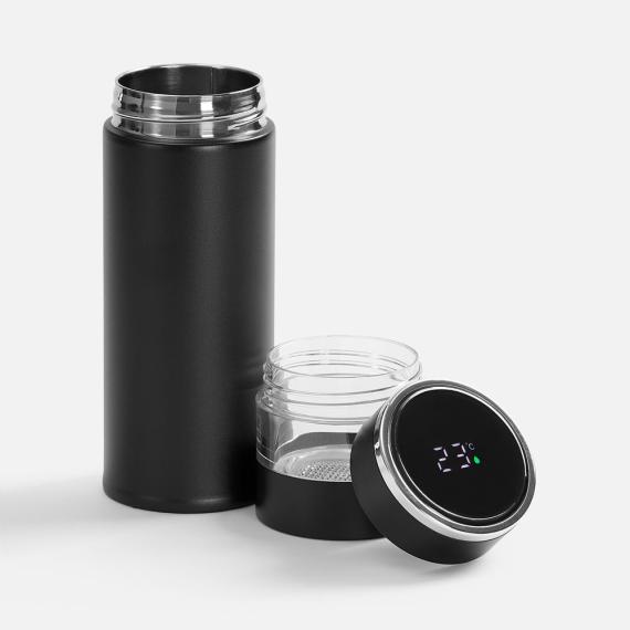 Смарт-бутылка с инфьюзером Thermory ver.2, черная