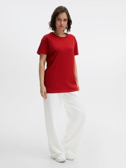 Футболка Regent 150 вишнево-красная, размер L