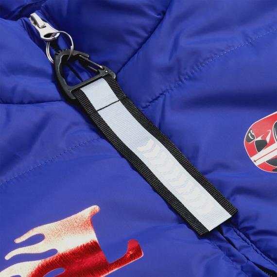 Светоотражающий брелок Flashline, серый с черным