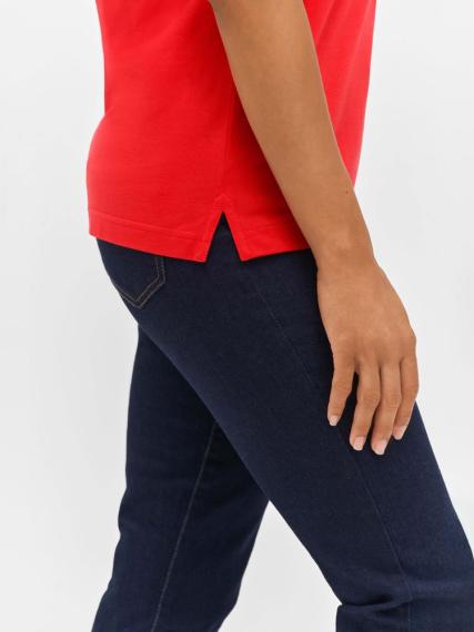 Рубашка поло унисекс Palermo, ярко-синяя с белым, размер XS