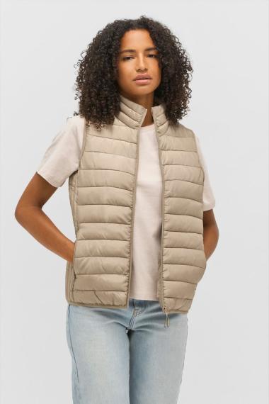Жилет женский Stream BW Women, серо-бежевый, размер S